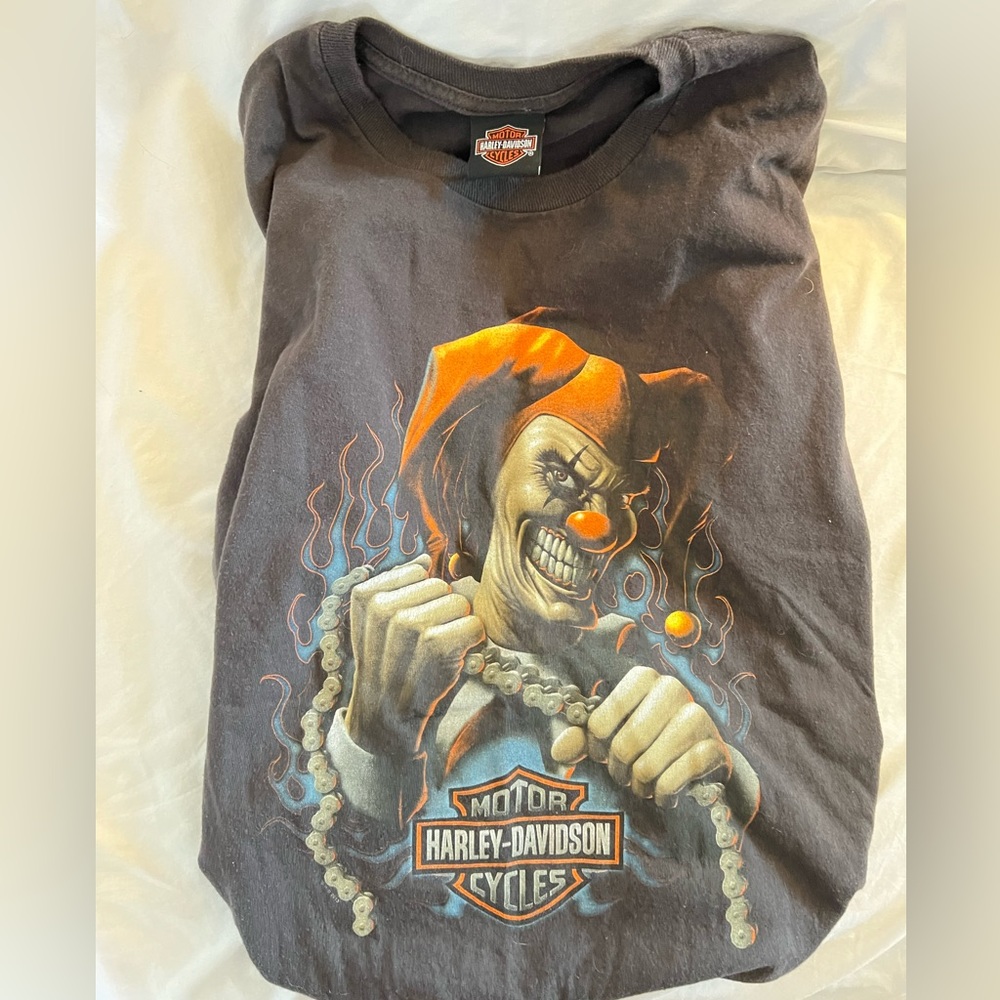 harley-davidson men’s size XL t-shirt (cleveland browns style)